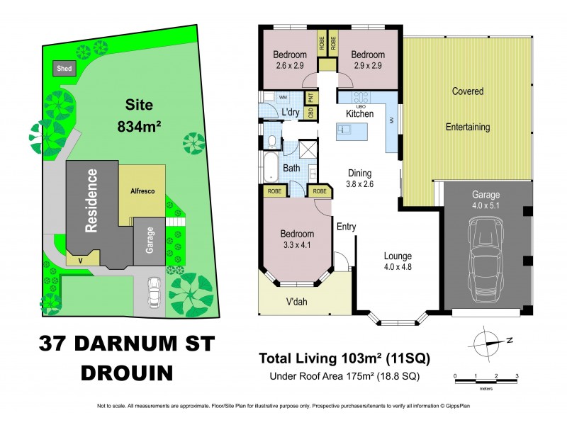 37 Darnum Street, Drouin VIC 3818 Floorplan