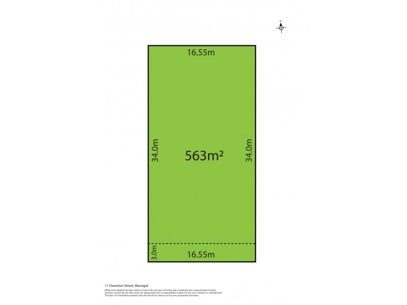 11 Downton Street, Warragul VIC 3820 Floorplan