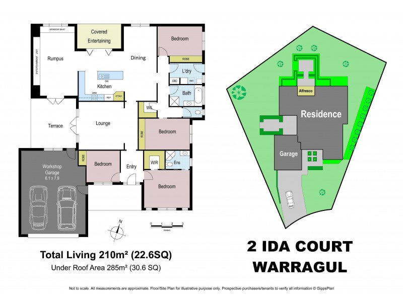 2 Ida Court, Warragul VIC 3820 Floorplan