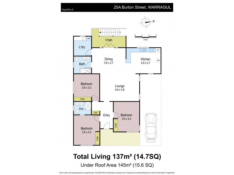 25A Burton Street, Warragul VIC 3820 Floorplan