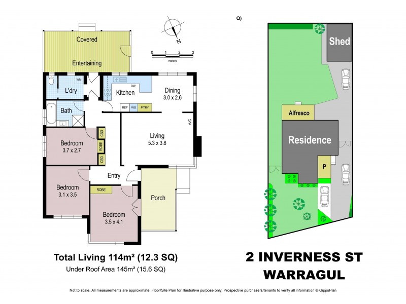 2 Inverness Street, Warragul VIC 3820 Floorplan