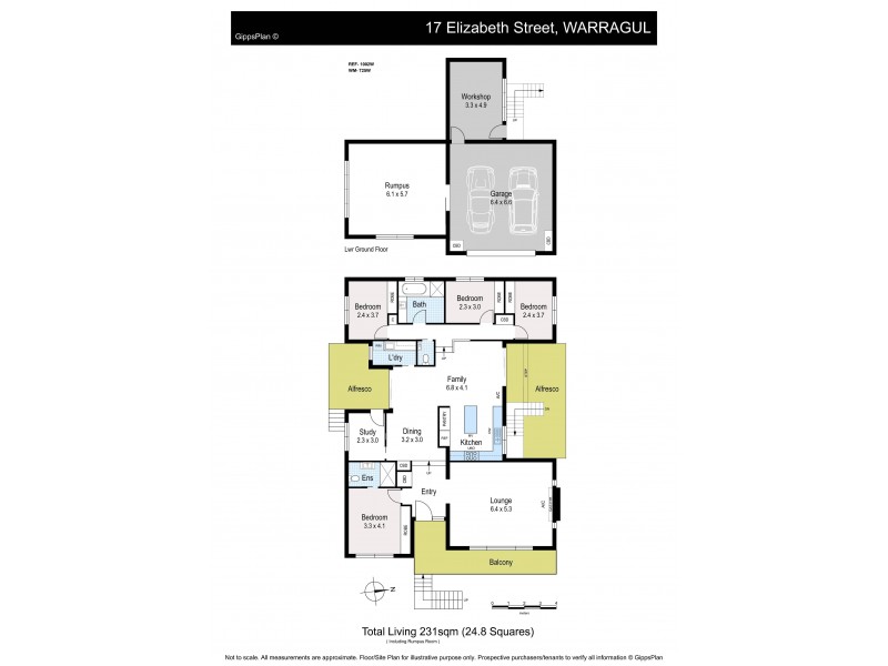 17 Elizabeth Street, Warragul VIC 3820 Floorplan