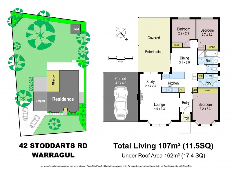 42 Stoddarts Road, Warragul VIC 3820 Floorplan