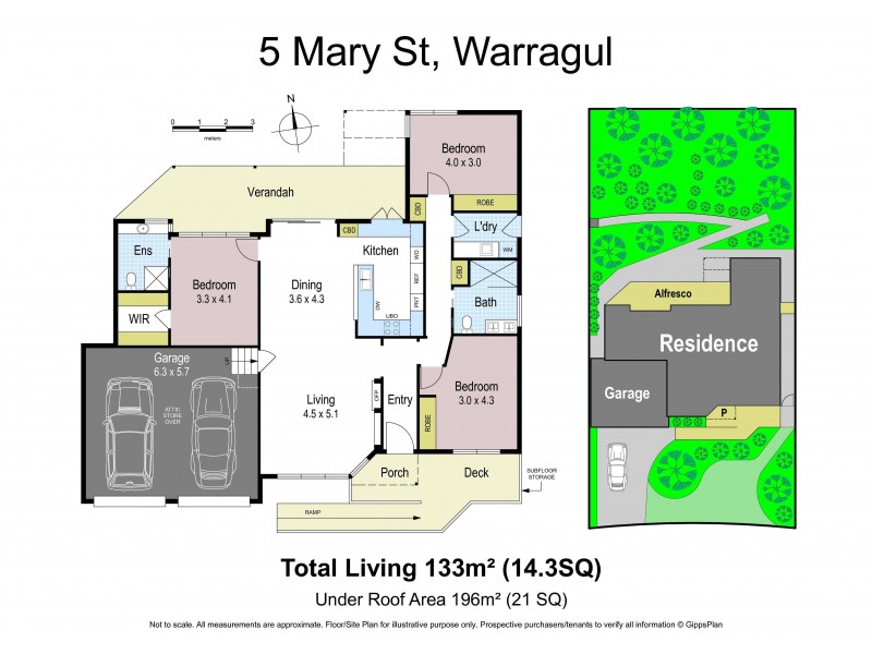 5 Mary Street, Warragul VIC 3820 Floorplan
