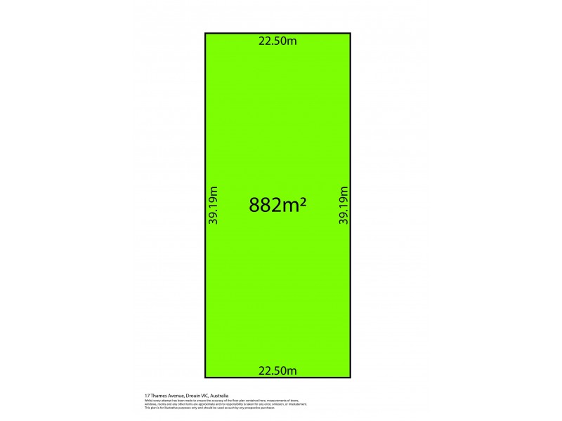 17 Thames Avenue, Drouin VIC 3818 Floorplan