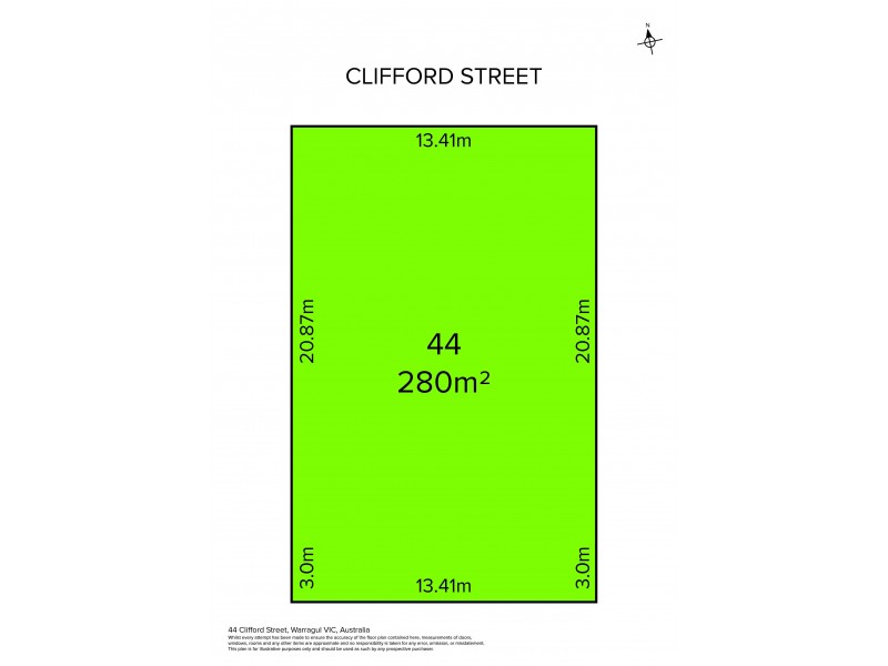 44 Clifford Street, Warragul VIC 3820 Floorplan