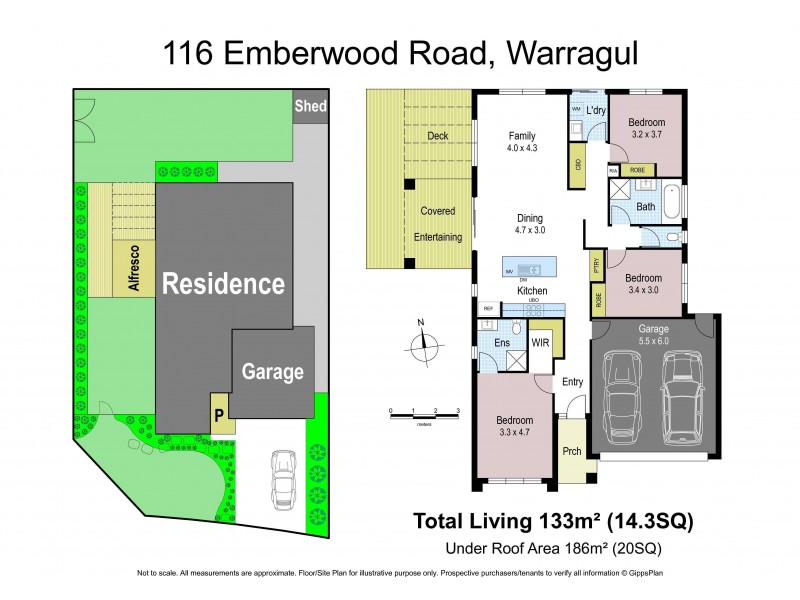 116 Emberwood Road, Warragul VIC 3820 Floorplan
