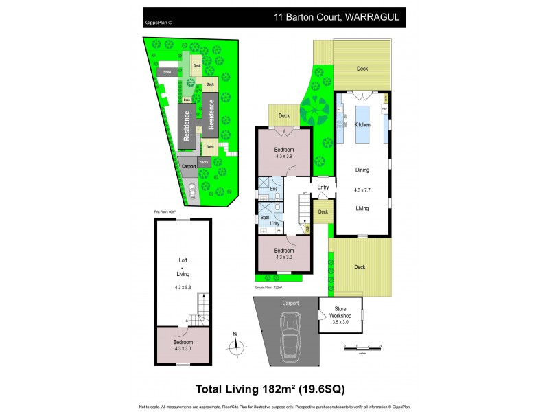 11 Barton Court, Warragul VIC 3820 Floorplan