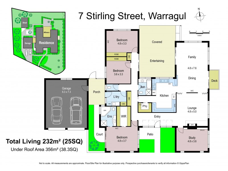 7 Stirling Street, Warragul VIC 3820 Floorplan