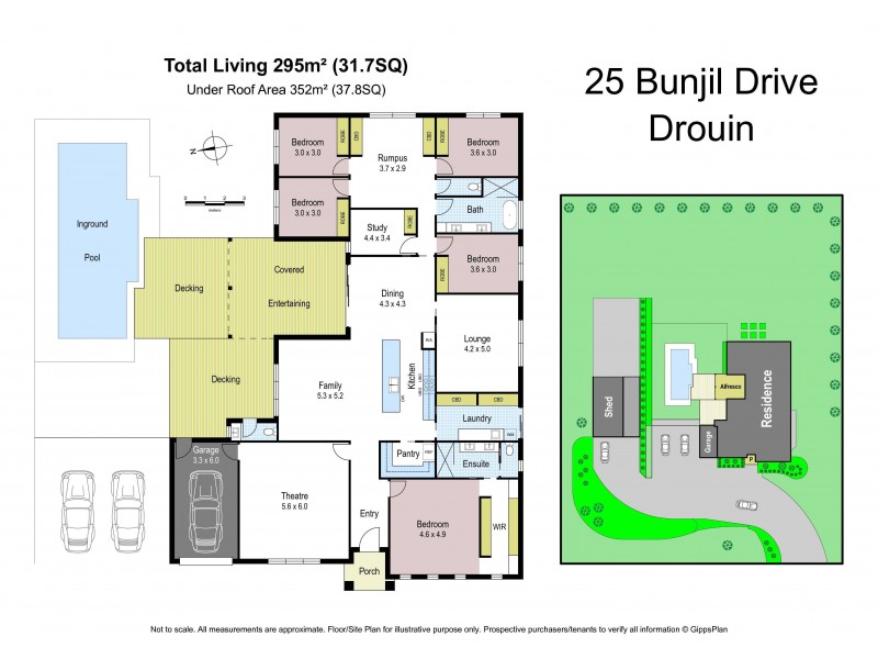 25 Bunjil Drive, Drouin VIC 3818 Floorplan