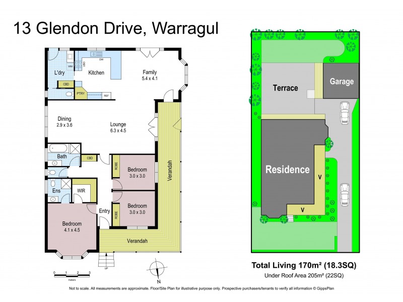 13 Glendon Drive, Warragul VIC 3820 Floorplan