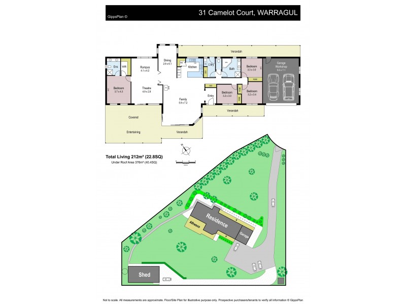 31 Camelot Court, Warragul VIC 3820 Floorplan