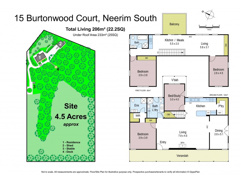 15 Burtonwood Court, Neerim South VIC 3831 Floorplan