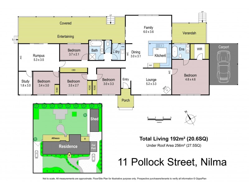 11 Pollock Street, Nilma VIC 3821 Floorplan