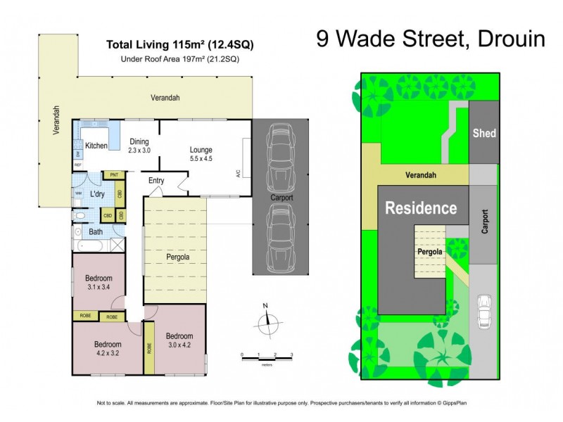 9 Wade Street, Drouin VIC 3818 Floorplan