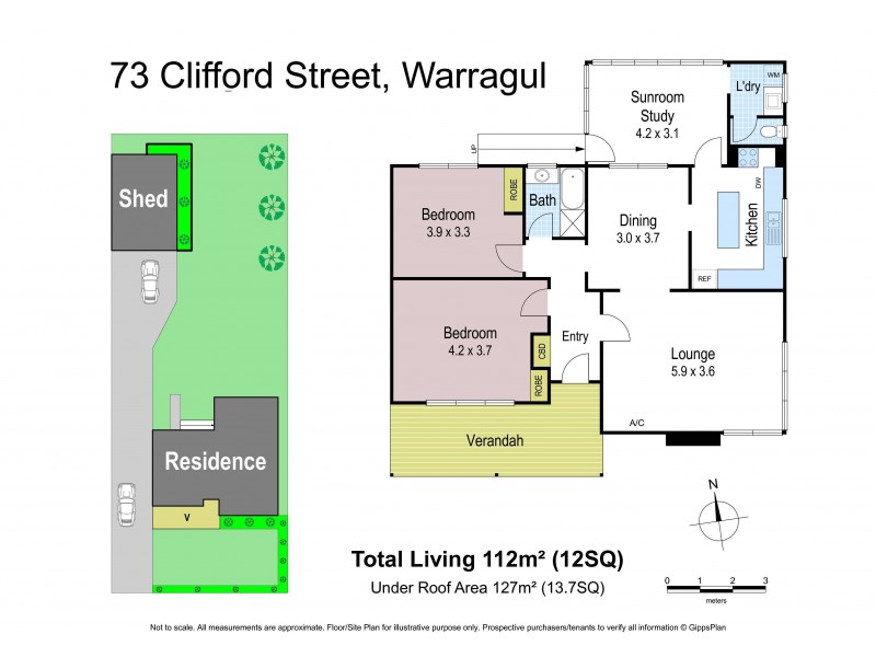 73 Clifford Street, Warragul VIC 3820 Floorplan