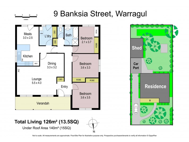 9 Banksia Street, Warragul VIC 3820 Floorplan