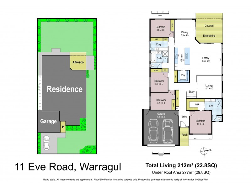 11 Eve Road, Warragul VIC 3820 Floorplan