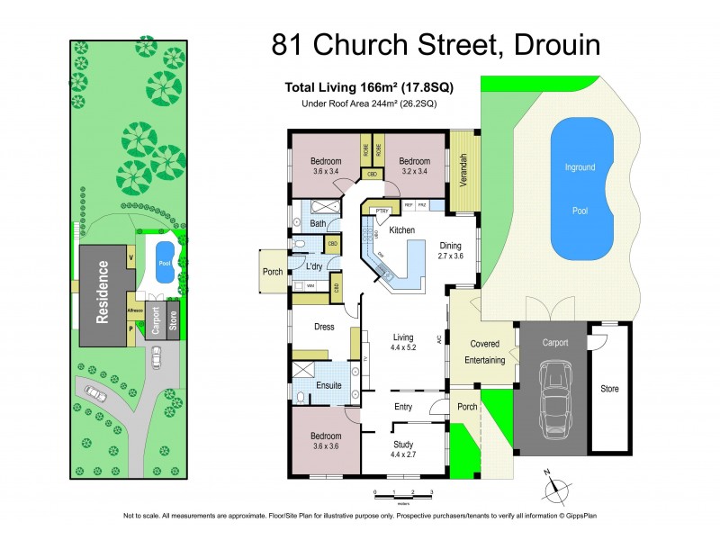 81 Church Street, Drouin VIC 3818 Floorplan