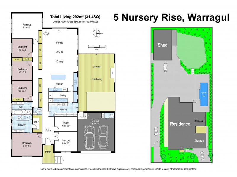 5 Nursery Rise, Warragul VIC 3820 Floorplan
