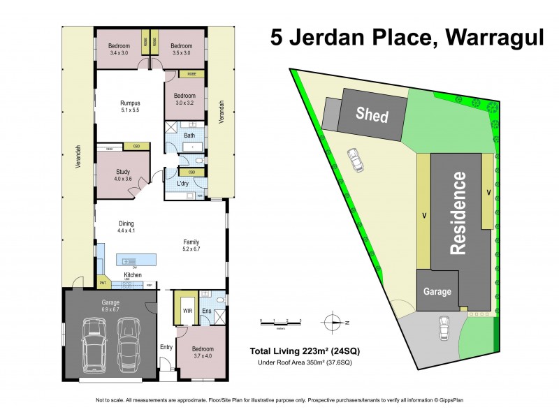 5 Jerdan Place, Warragul VIC 3820 Floorplan