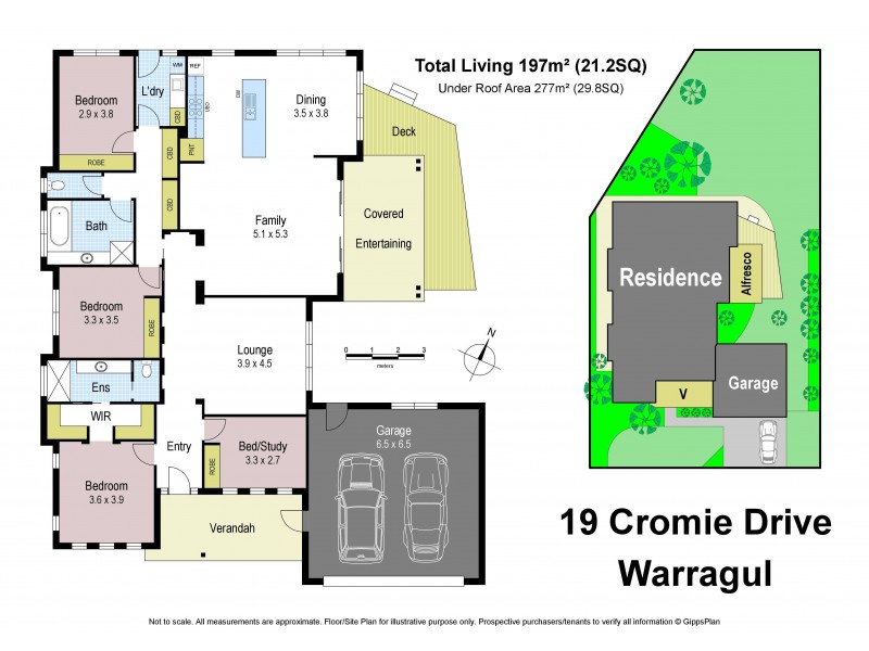 19 Cromie Drive, Warragul VIC 3820 Floorplan