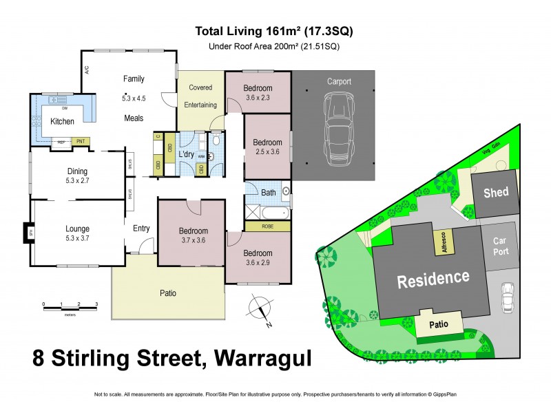 8 Stirling Street, Warragul VIC 3820 Floorplan