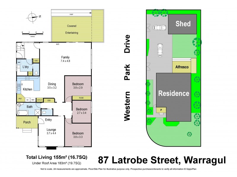 87 Latrobe Street, Warragul VIC 3820 Floorplan
