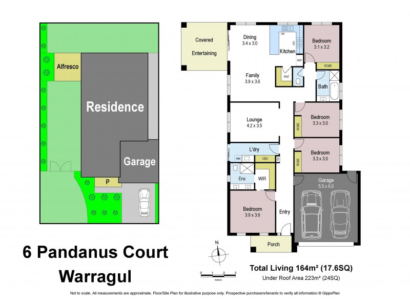 6 Pandanus Court, Warragul VIC 3820 Floorplan