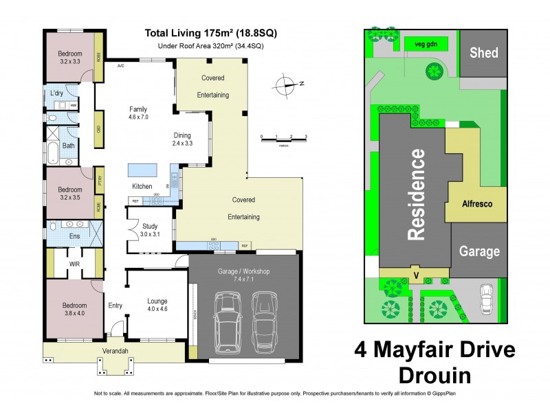 4 Mayfair Drive, Drouin VIC 3818 Floorplan