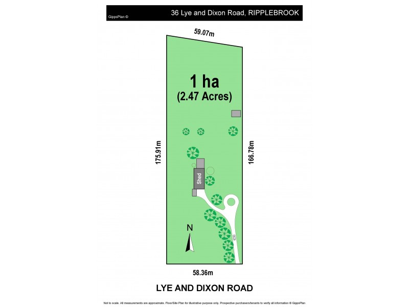 36 Lye and Dixon Road, Ripplebrook VIC 3818 Floorplan