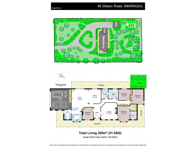 46 Gibson Road, Warragul VIC 3820 Floorplan