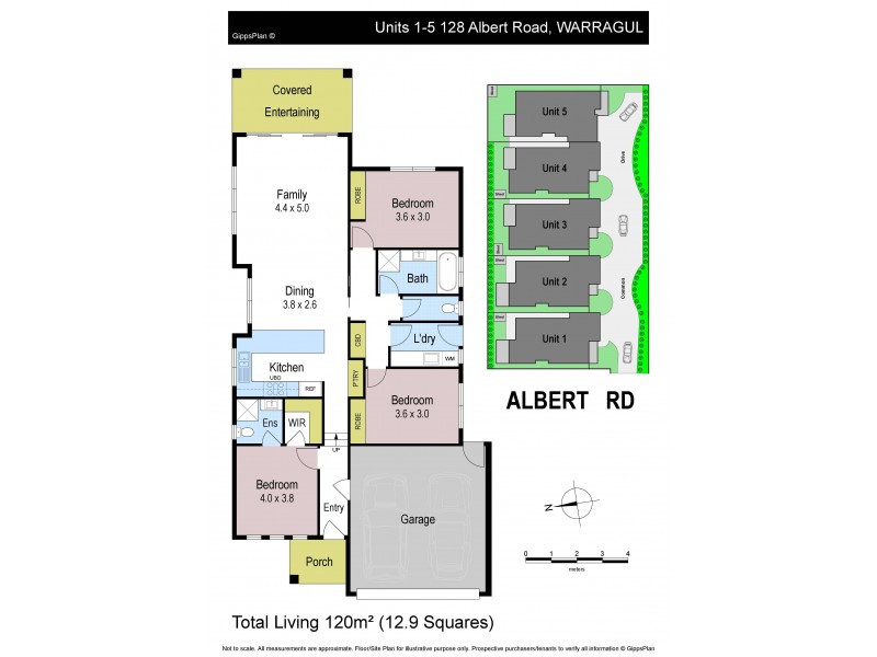 2/128 Albert Road, Warragul VIC 3820 Floorplan