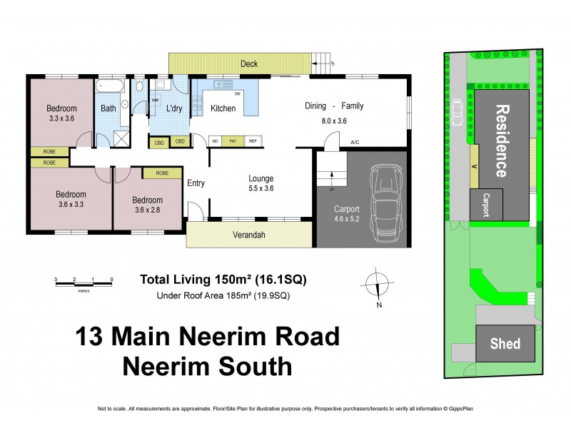 13 Main Neerim Road, Neerim South VIC 3831 Floorplan
