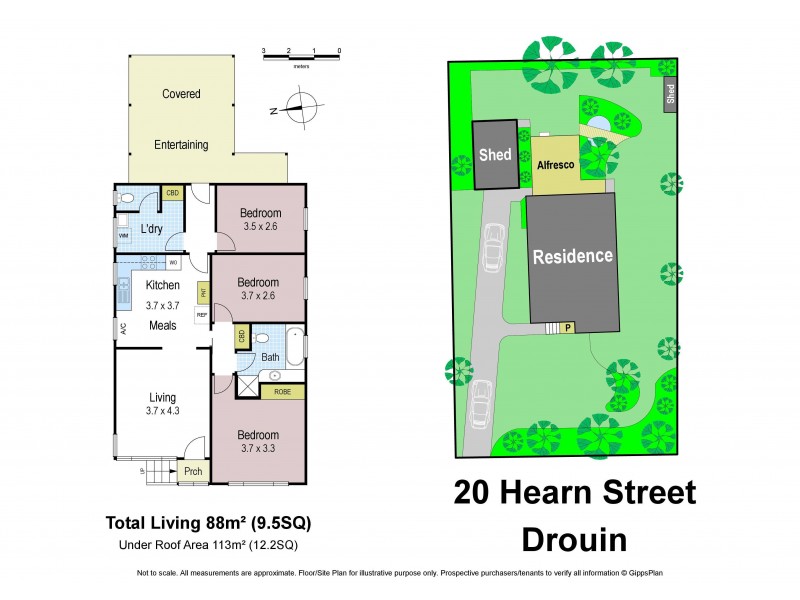 20 Hearn Street, Drouin VIC 3818 Floorplan