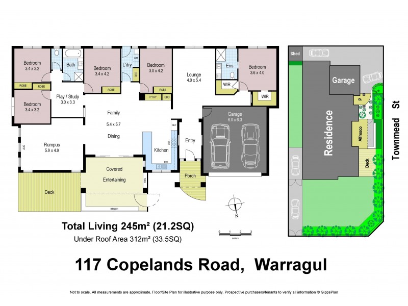 117 Copelands Road, Warragul VIC 3820 Floorplan