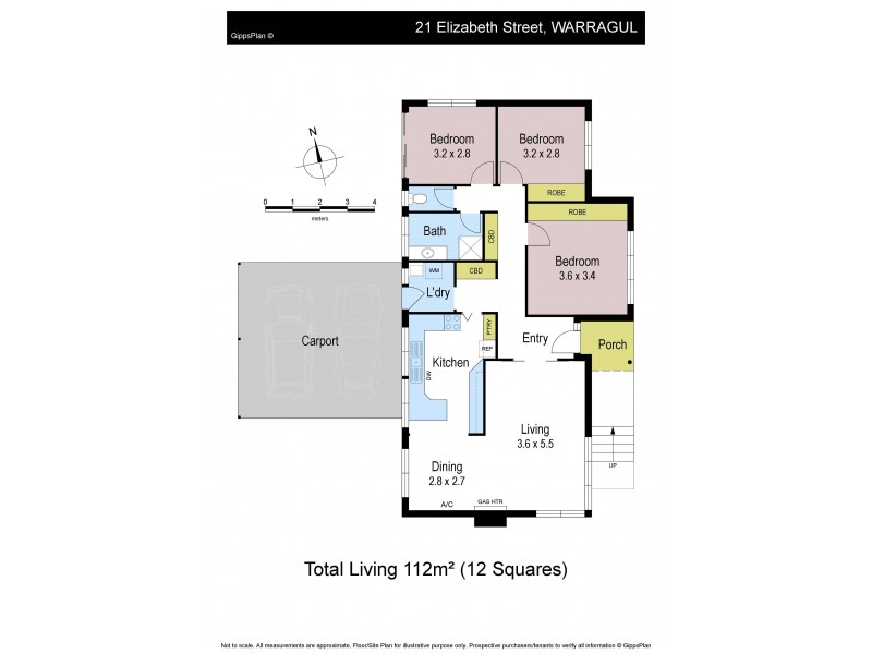 21 Elizabeth Street, Warragul VIC 3820 Floorplan