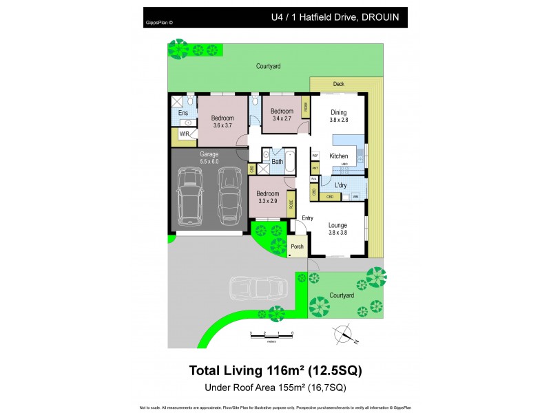 4/1 Hatfield Drive, Drouin VIC 3818 Floorplan