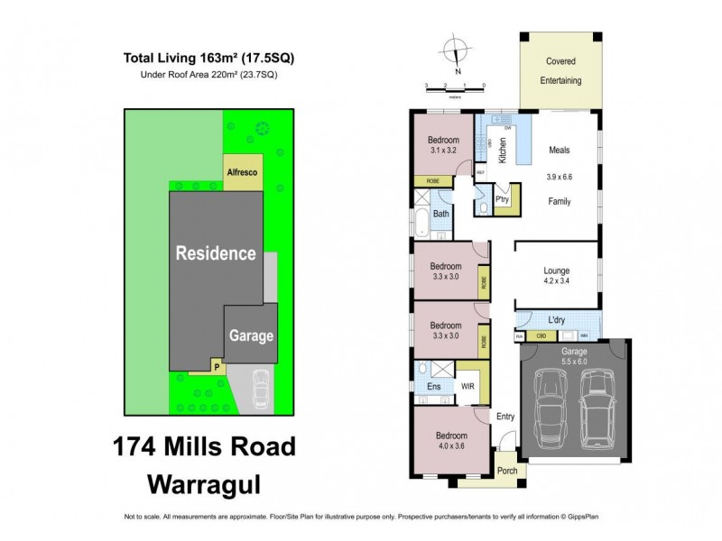 174 Mills Road, Warragul VIC 3820 Floorplan