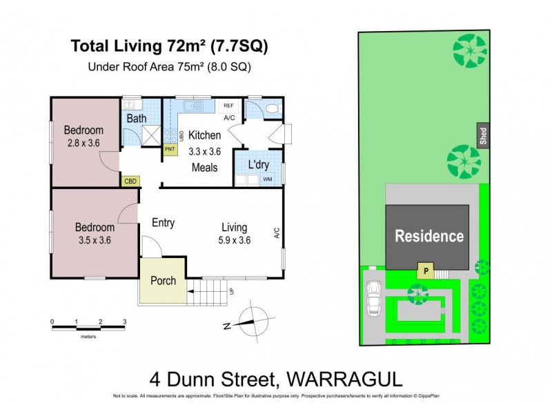 4 Dunn Street, Warragul VIC 3820 Floorplan