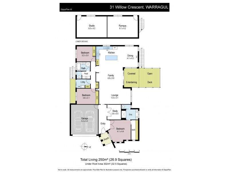 31 Willow Crescent, Warragul VIC 3820 Floorplan