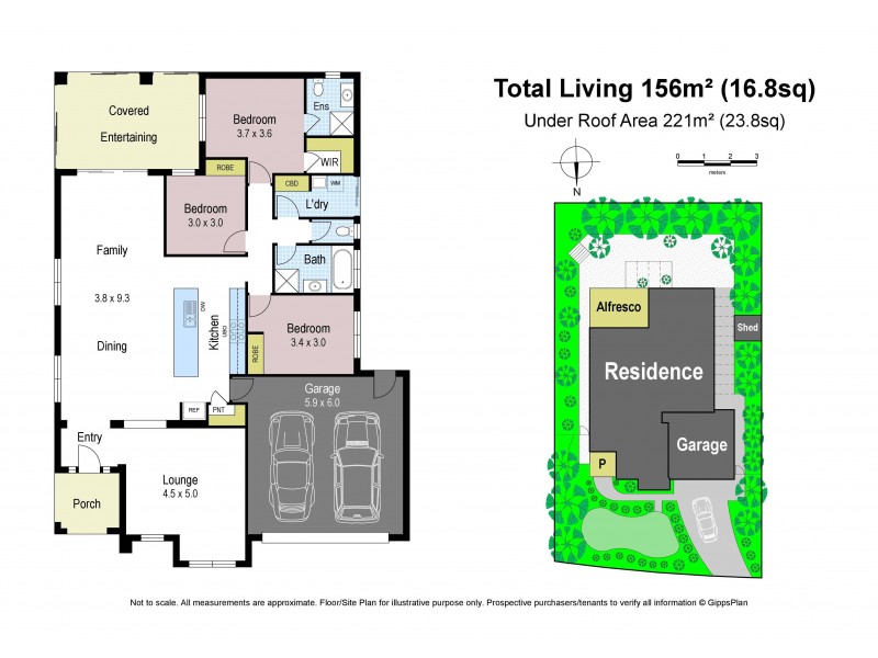 19 Claudia Crescent, Drouin VIC 3818 Floorplan