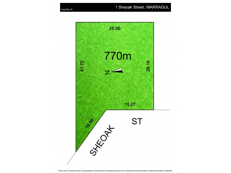 1 Sheoak Street, Warragul VIC 3820 Floorplan