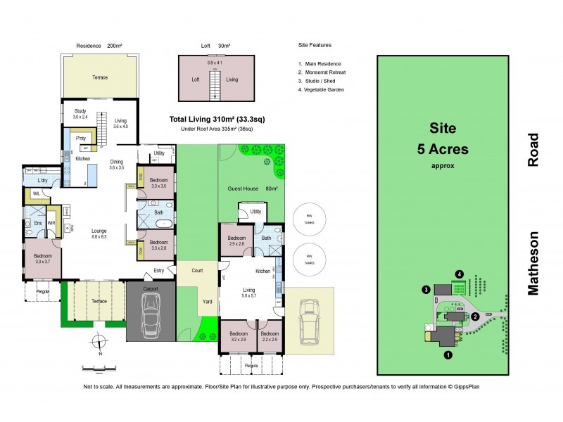34 Matheson Road, Neerim Junction VIC 3832 Floorplan