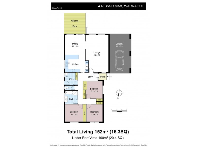 4 Russell Street, Warragul VIC 3820 Floorplan