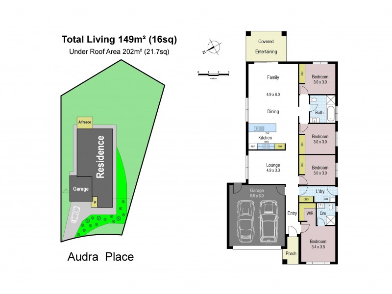 9 Audra Place, Warragul VIC 3820 Floorplan