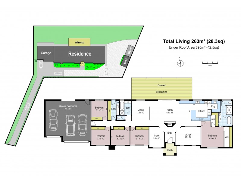 61 Jackson Drive, Drouin VIC 3818 Floorplan
