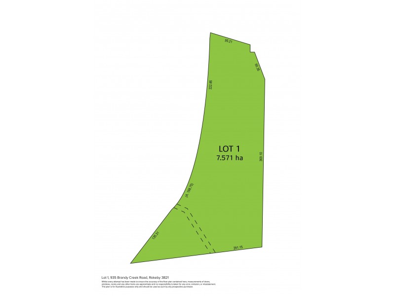 1/935 Brandy Creek Road, Rokeby VIC 3821 Floorplan