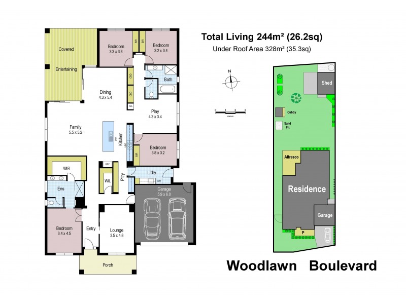 62 Woodlawn Boulevard, Yarragon VIC 3823 Floorplan