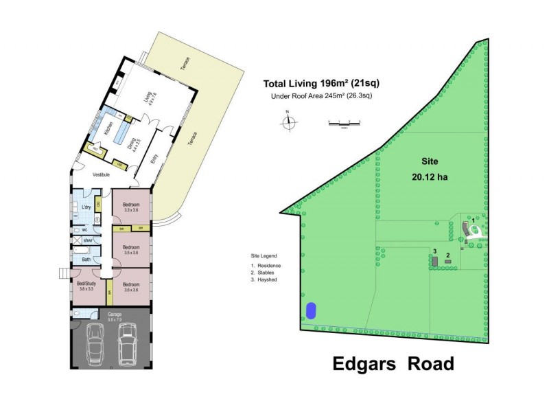 396 Edgar Road, Longwarry VIC 3816 Floorplan